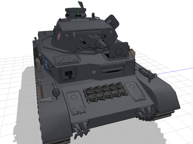 Ⅳ号戦車 試作9輌目 / Ichiro戦車長 さんのイラスト ニコニコ静画 (イラスト)