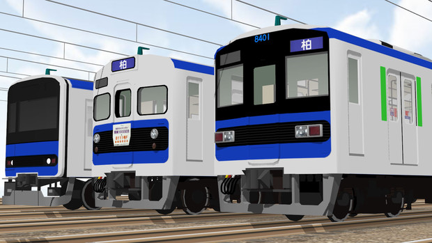 【速報】東武８０００系塗装変更