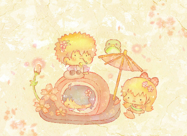 和風ロールケーキ カシオレ中毒 さんのイラスト ニコニコ静画 イラスト