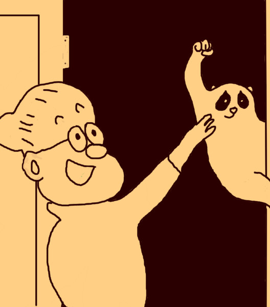 スローロリスくん ニコニコ静画 イラスト