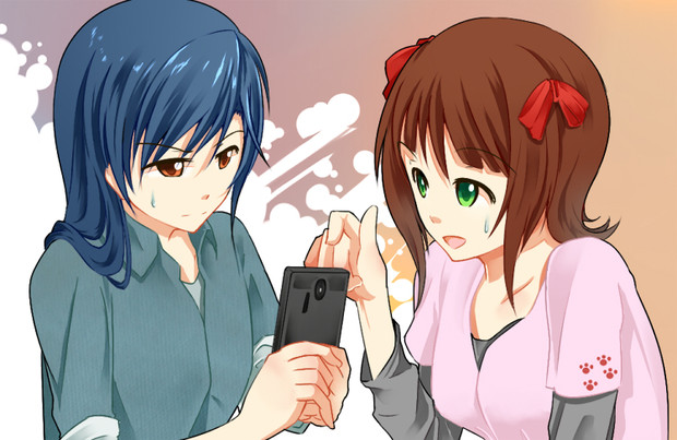 すまほはるちは 裸メガネp さんのイラスト ニコニコ静画 イラスト