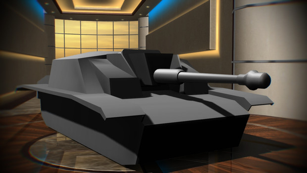 戦車モデリング、始めます！