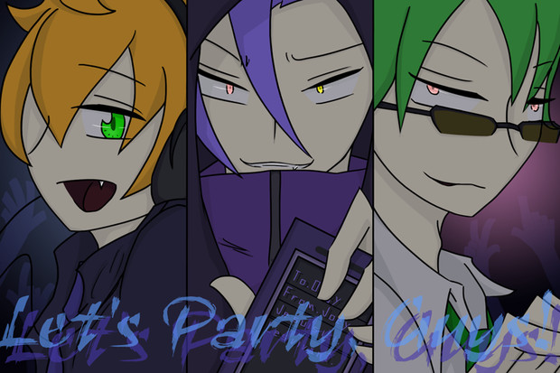 【オギー＆コックローチ】Let's Party, Guys!【擬人化】