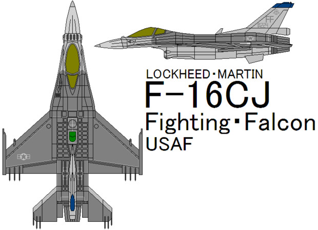 F-16CJ Fighting Falcon USAF
