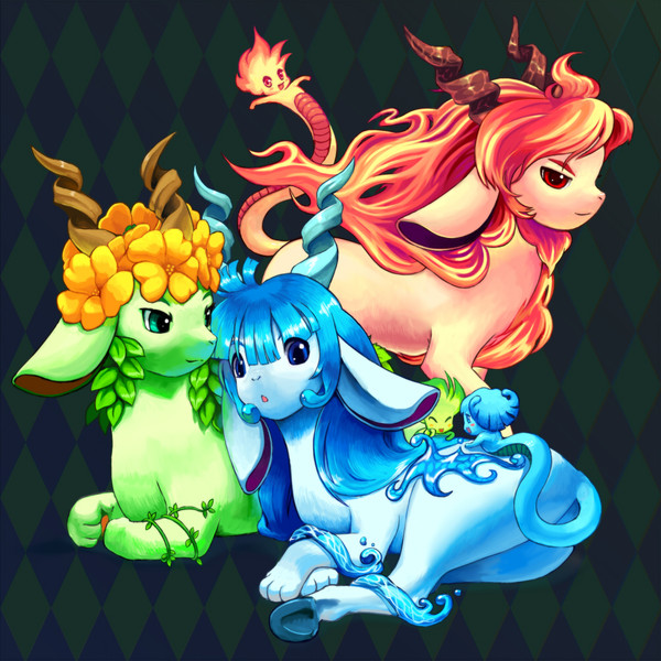 パズドラ キマイラズ 赤青緑 濁星 さんのイラスト ニコニコ静画 イラスト