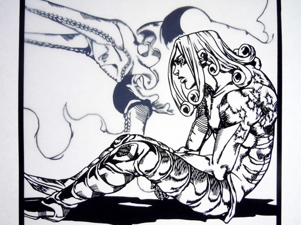 切り絵 ファニー ヴァレンタイン ジョジョ ぶち1 さんのイラスト ニコニコ静画 イラスト