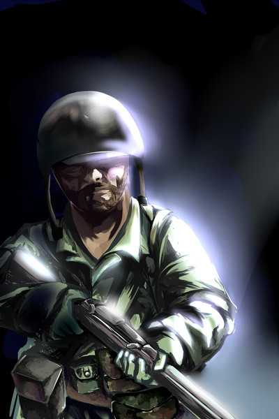 とある兵士 ニコニコ静画 イラスト