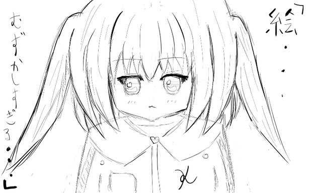 納得のいく可愛い絵が描けるようになるまで 描いてみるver3 ニコニコ静画 イラスト