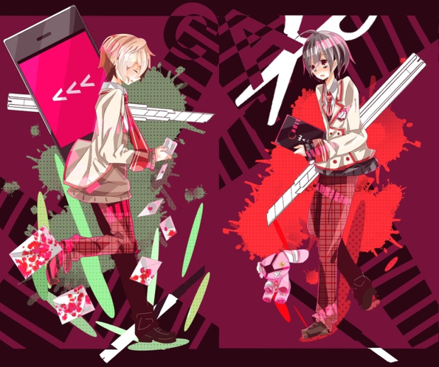 ラブレターと隠レンボ ニコニコ静画 イラスト