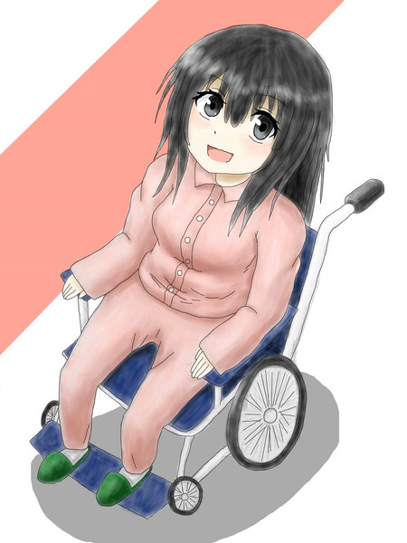 車椅子の妹
