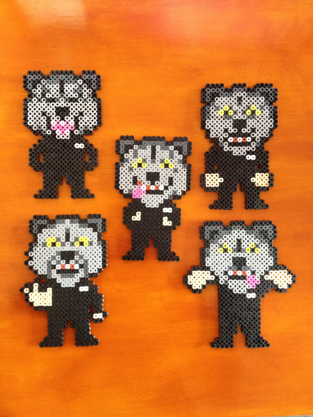 アイロンビーズ Mwam タイガー さんのイラスト ニコニコ静画 イラスト