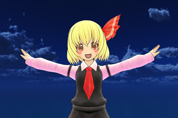 紅魔郷１面ボス ルーミア 老いも さんのイラスト ニコニコ静画 イラスト