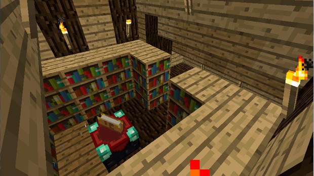 Minecraft 簡単家作り 屋根裏 ユーシャにけ さんのイラスト ニコニコ静画 イラスト