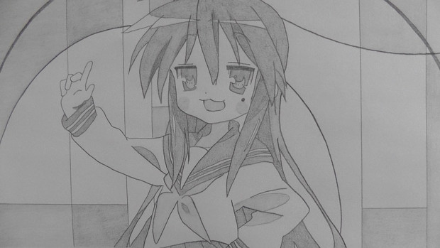 シャーペン線画gif らき すたop Animesekai1984 さんのイラスト ニコニコ静画 イラスト
