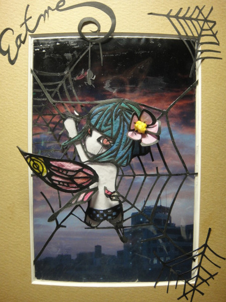 邪道切り絵 モウ ニガサナイ 半立体 南雲misty さんのイラスト ニコニコ静画 イラスト