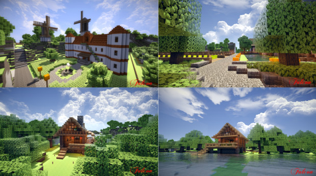 私のマイクラ 影 空mod入り ごっちゃん さんのイラスト ニコニコ静画 イラスト