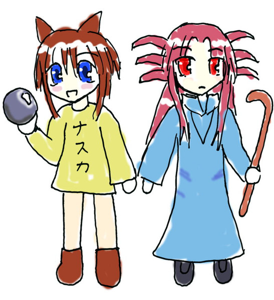 ナスカちゃんの地上絵 Color Red 無気力p さんのイラスト ニコニコ静画 イラスト
