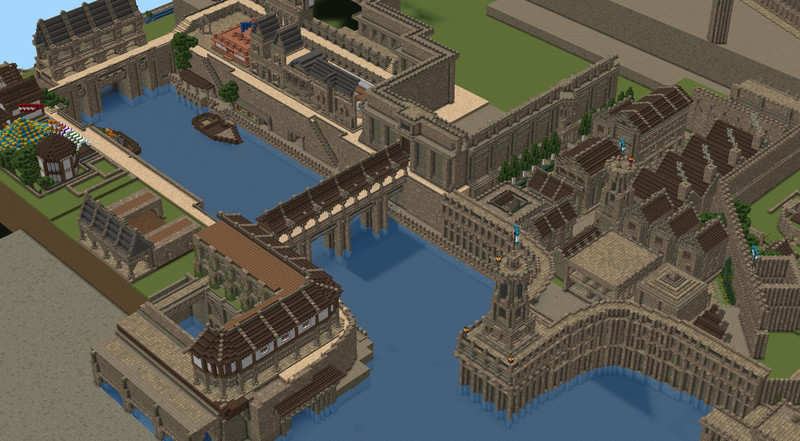 Minecraft建築部 Nicosub静画