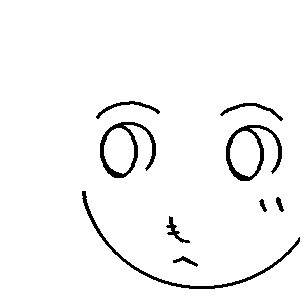 へのへのもへじを可愛く書いてみた 仏陀 さんのイラスト ニコニコ静画 イラスト