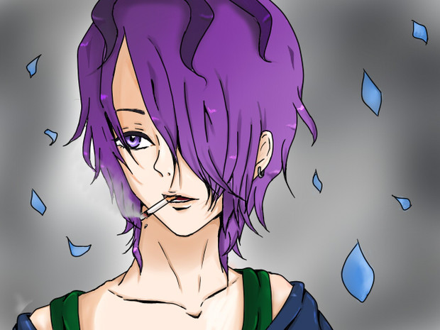 イケメンオネェ 煙草 みぃたろ さんのイラスト ニコニコ静画 イラスト