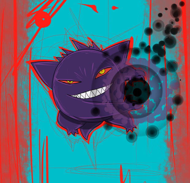 タイプ一致シャドーボール シヴァ猫 化け物 さんのイラスト ニコニコ静画 イラスト