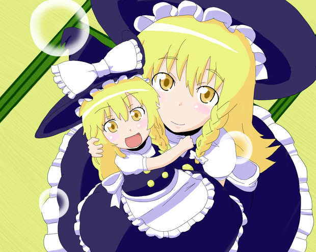 魔理ちゃんはかわいい 幽霊導師 さんのイラスト ニコニコ静画 イラスト