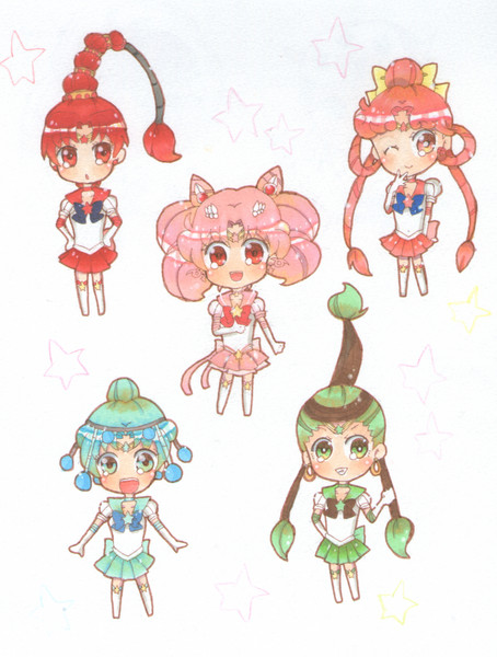 セーラーカルテット ペッパー警部 さんのイラスト ニコニコ静画 イラスト