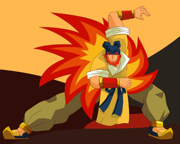 爆風たなびくおにいさん なめくじうさぎ さんのイラスト ニコニコ静画 イラスト