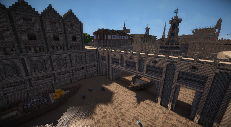 Minecraft建築部 Nicosub静画