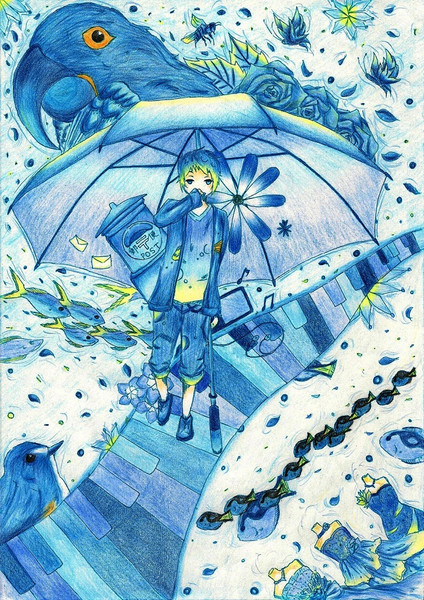 青系男子 とと さんのイラスト ニコニコ静画 イラスト
