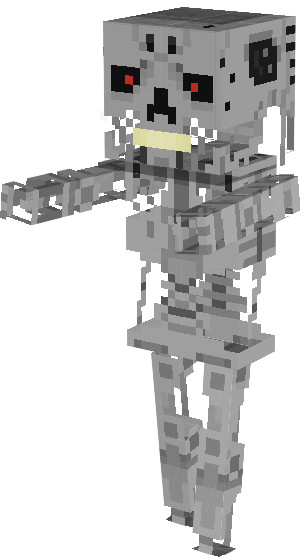 Minecraft T 800 スキン スクリーンショット ムルシエラゴ さんのイラスト ニコニコ静画 イラスト