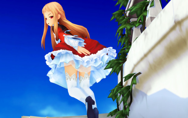 Mmd 階段の下から Moco78 さんのイラスト ニコニコ静画 イラスト