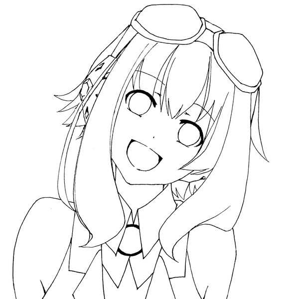 線画 Gumi しの さんのイラスト ニコニコ静画 イラスト