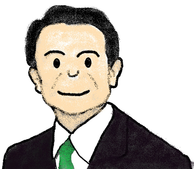 麻生太郎氏 超修正 大角豆 洋汰 さんのイラスト ニコニコ静画 イラスト