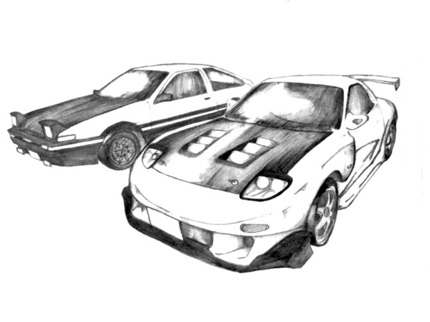 頭文字d ハチロク Rx 7 Fd3s プロジェクトd仕様 パリポ さんの