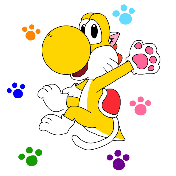 オリジナルヨッシー 猫ヨッシー リトヨシ さんのイラスト ニコニコ静画 イラスト