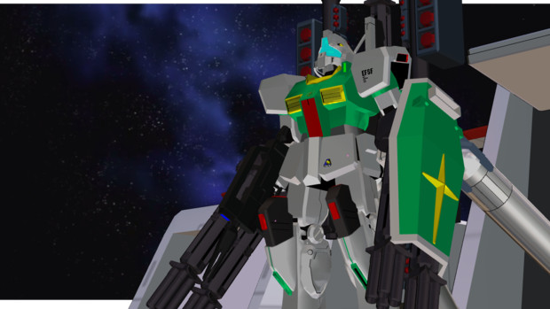 Mmdガンダム 量産型フルアーマー Akap さんのイラスト ニコニコ静画 イラスト