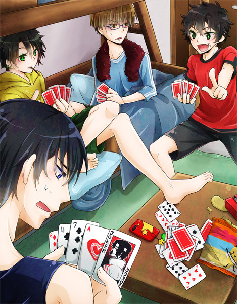 ２０５号室でババ抜き ふじ子 さんのイラスト ニコニコ静画 イラスト