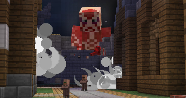 【Minecraft】進撃の巨人で攻城戦