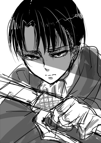 人類最強の男 リヴァイ兵士長 くろ さんのイラスト ニコニコ静画 イラスト