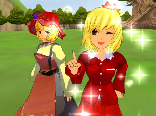 東方mmd ４月２８日静葉の日 ハム さんのイラスト ニコニコ静画 イラスト