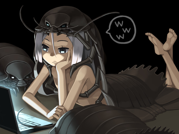 擬人化 ダイオウグソクムシ Yt 0p0 さんのイラスト ニコニコ静画 イラスト