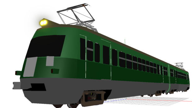 OMF3】名鉄3400系のようなモブ電車 / 幻特白鷺 さんのイラスト