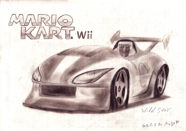 Mariokartwii ワイルドスター Mio2jz80 さんのイラスト ニコニコ静画 イラスト
