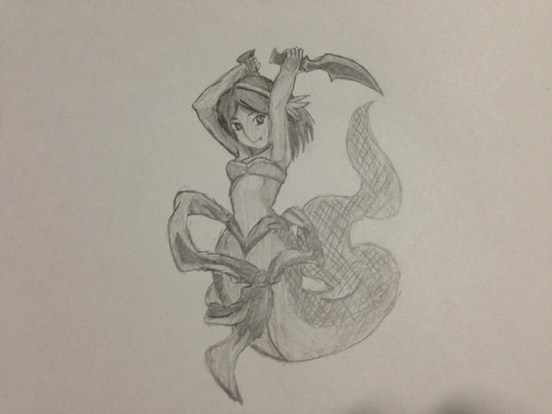 ナーガを描いてた Auroradea さんのイラスト ニコニコ静画 イラスト