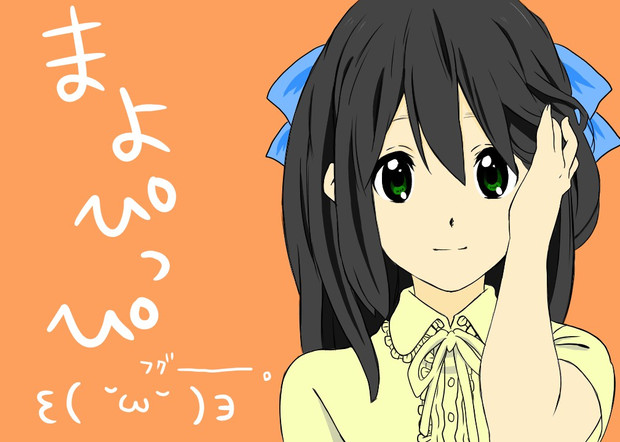 けいおん トレースで自分用配信画面 まよ さんのイラスト ニコニコ静画 イラスト