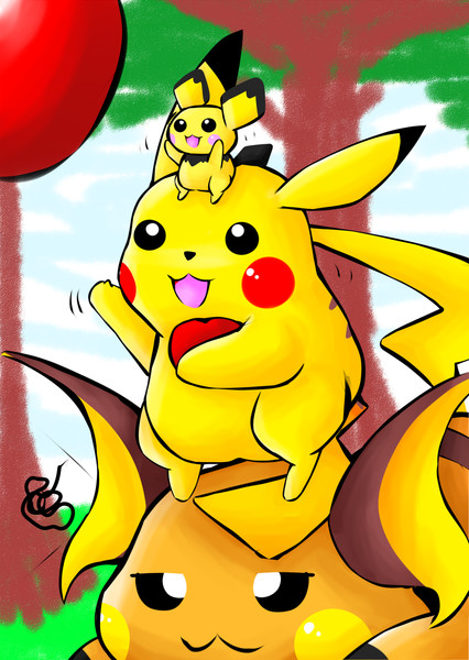 ピカチュウ 夢見名月 さんのイラスト ニコニコ静画 イラスト