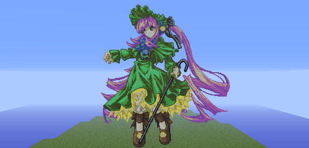 Minecraft 真紅 ドット絵 ホッチキス さんのイラスト ニコニコ静画 イラスト