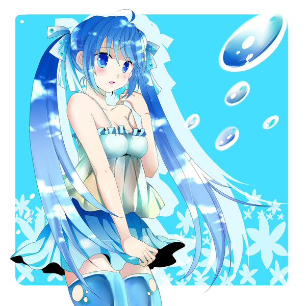 夏ミク 真理歪 まりわい さんのイラスト ニコニコ静画 イラスト