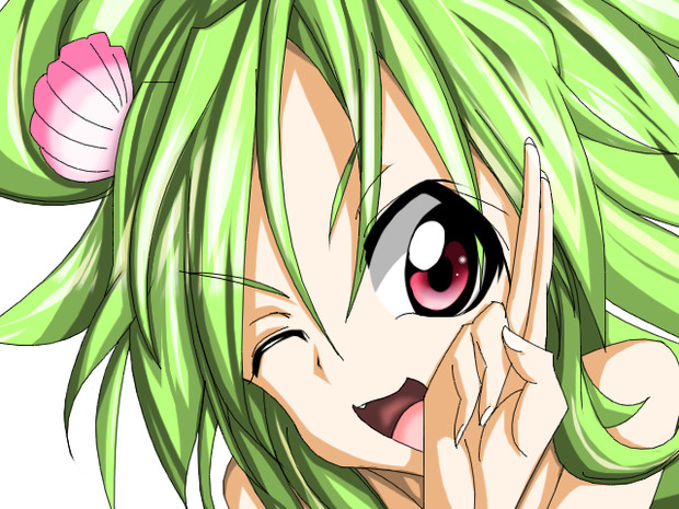 マウス絵 むろみさん描いてみた 波打際のむろみさん しろん さんのイラスト ニコニコ静画 イラスト
